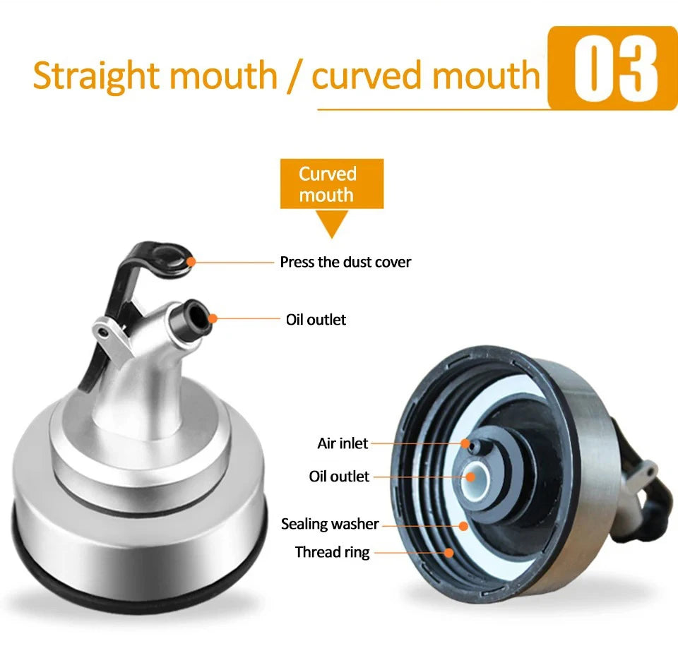 180/300/500ml Cooking Seasoning Oil Bottle Sauce Bottle Glass Storage Bottles for Oil and Vinegar Oil Dispenser For Kitchen