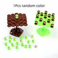 1PC Creative Balancing Tree Toy Digital Monkey Balance Scale Educational Number Board Game Adult Learning Party Toys