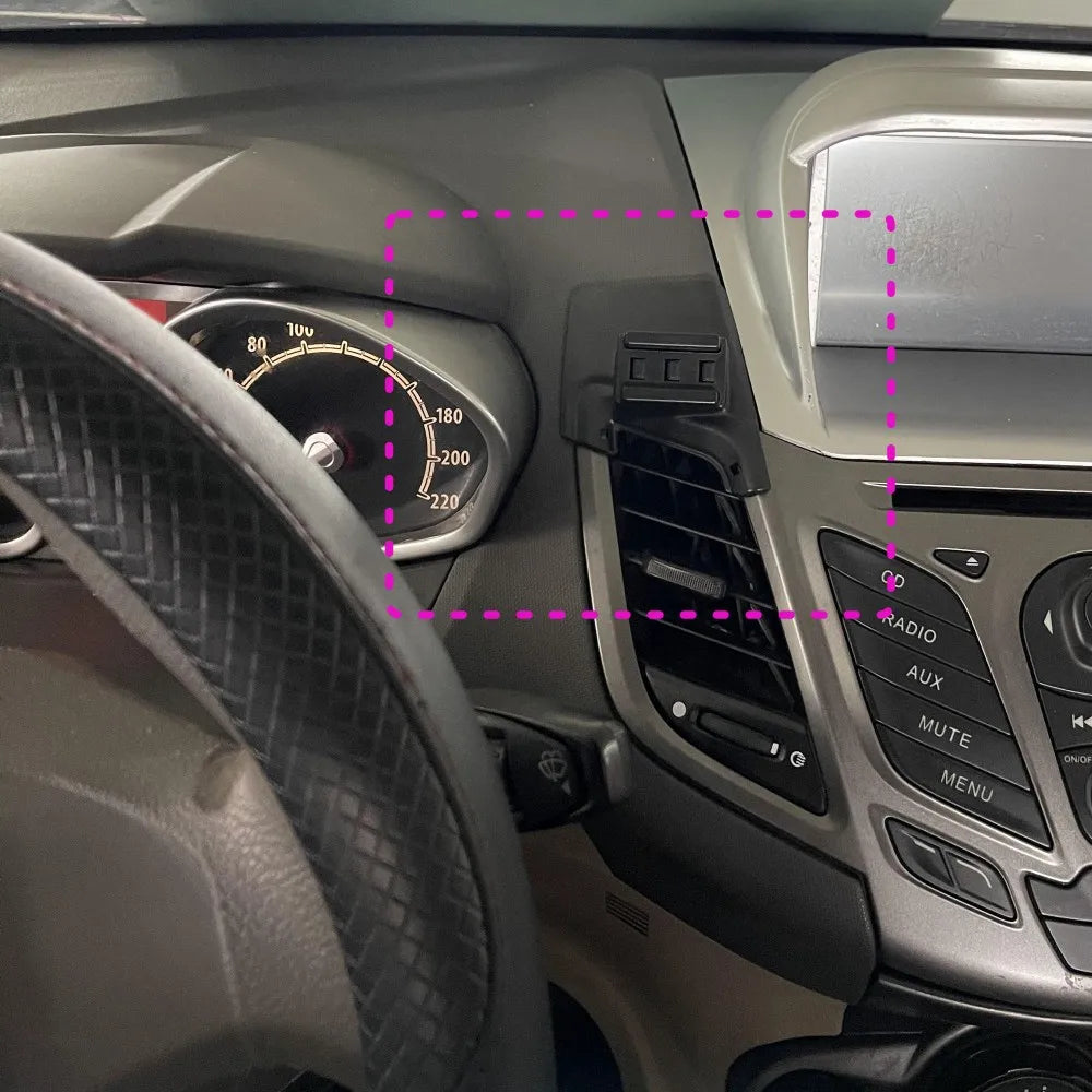 For Ford Fiesta 2009 2010 2011 2012 2013 2014 Car Phone Mount Wireless Charger Special Mobile Phone Holder Fixed Stand Base