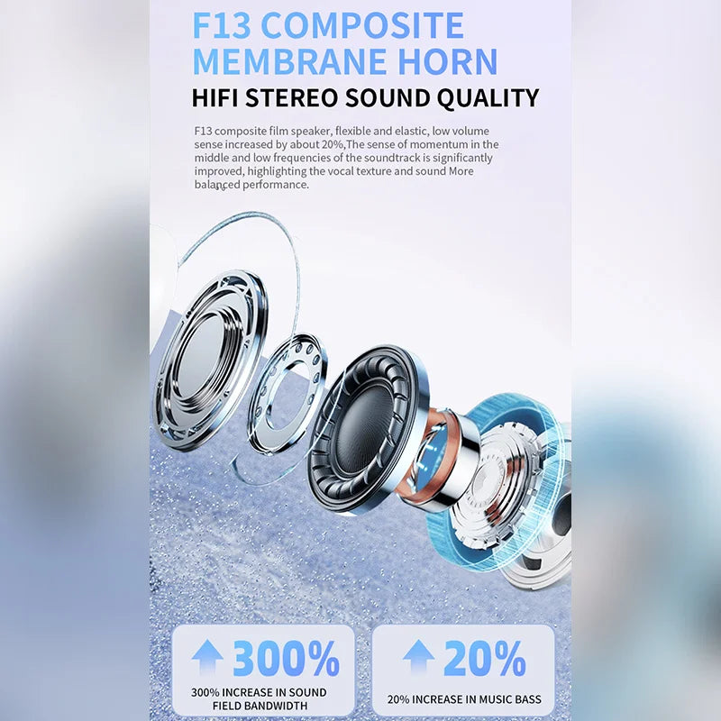 Air Pro Wireless Bluetooth Earphones TWS Headset HiFi Earbuds