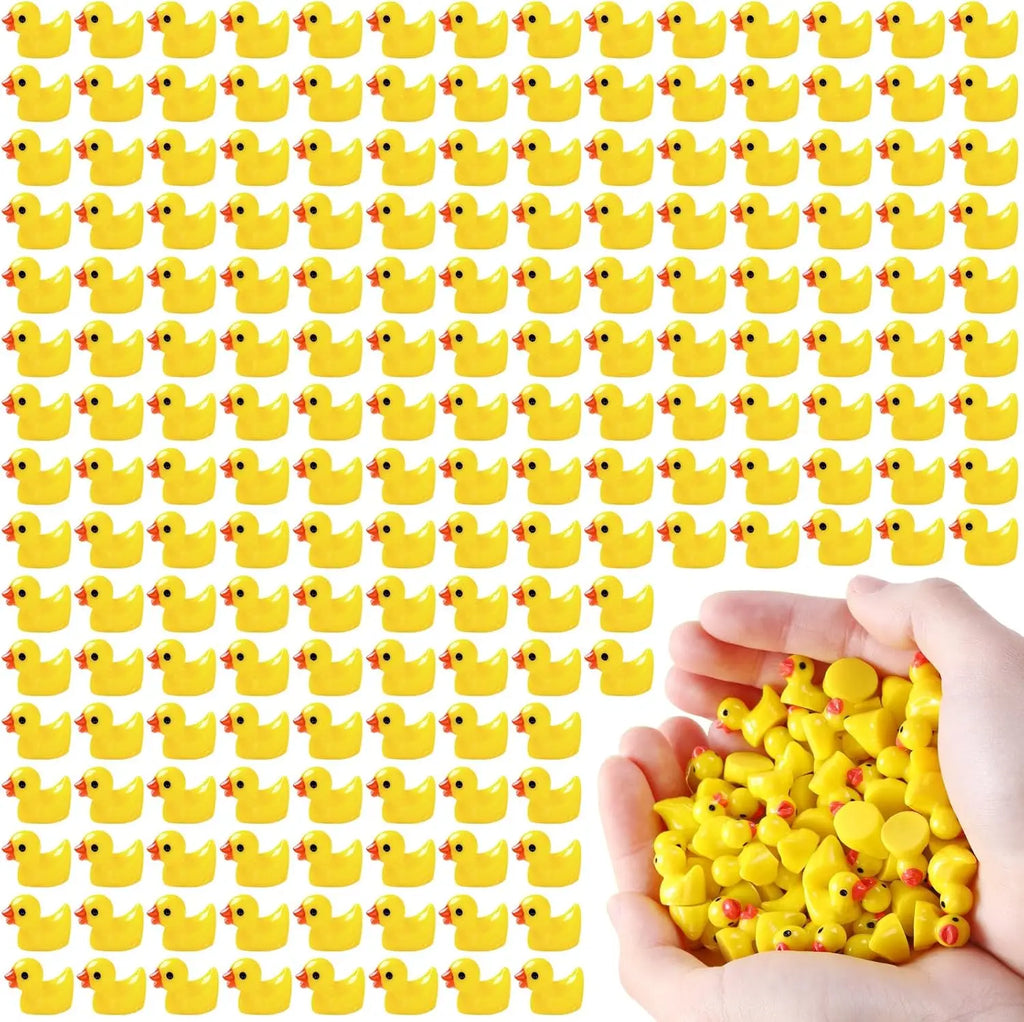 Mini Resin Ducks Yellow Tiny Ducks Mini Ducks Bulk
