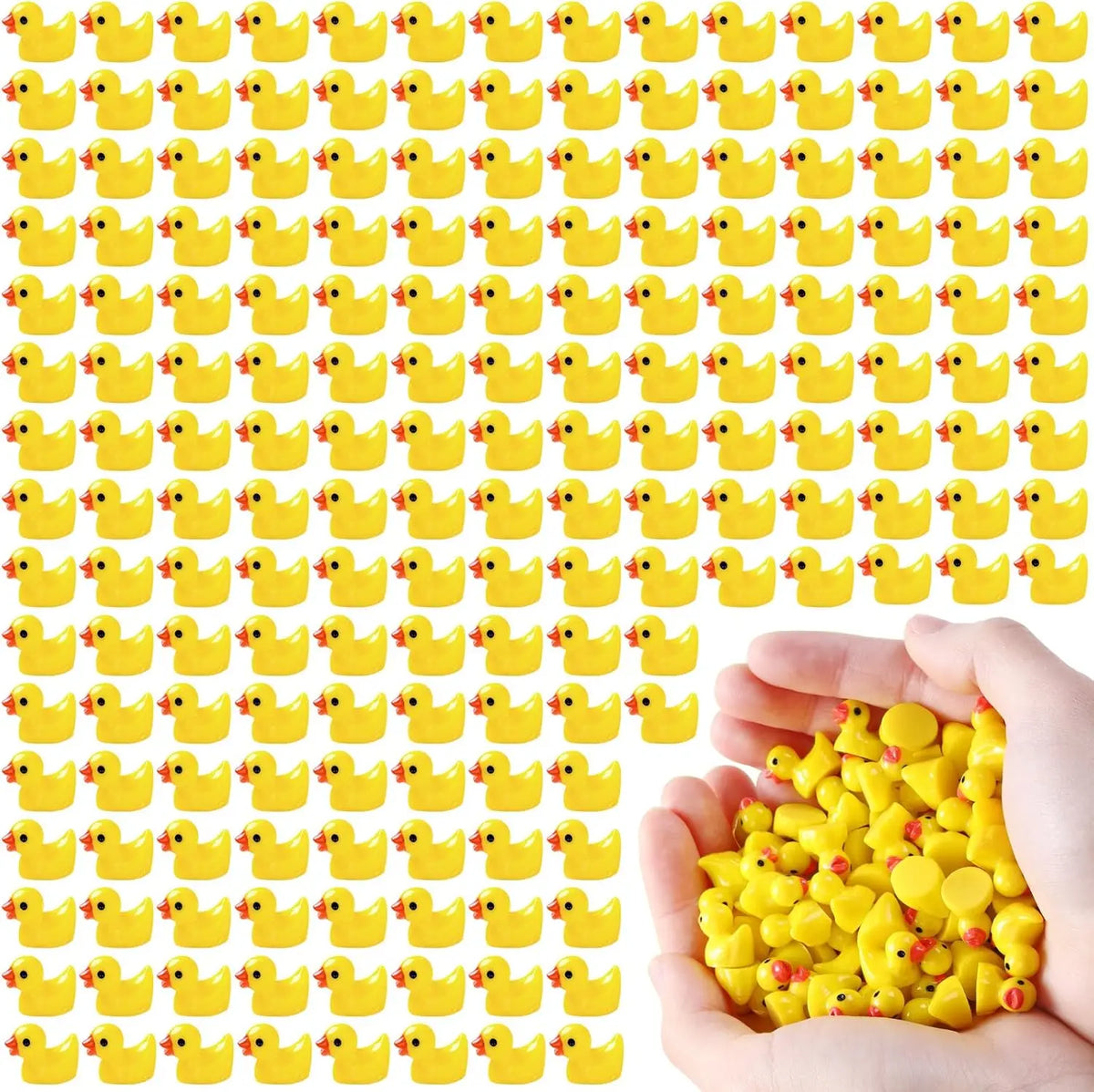 Mini Resin Ducks Yellow Tiny Ducks Mini Ducks Bulk