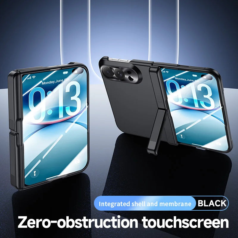 Fold Phone Cover Case With Screen Protector
