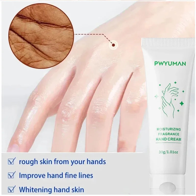 Wrinkle Removal Hand Cream Skin Soften Nourish Anti Drying Cracked Fade Fine Lines Whitening Moisturiz Repair Skin Care Products
