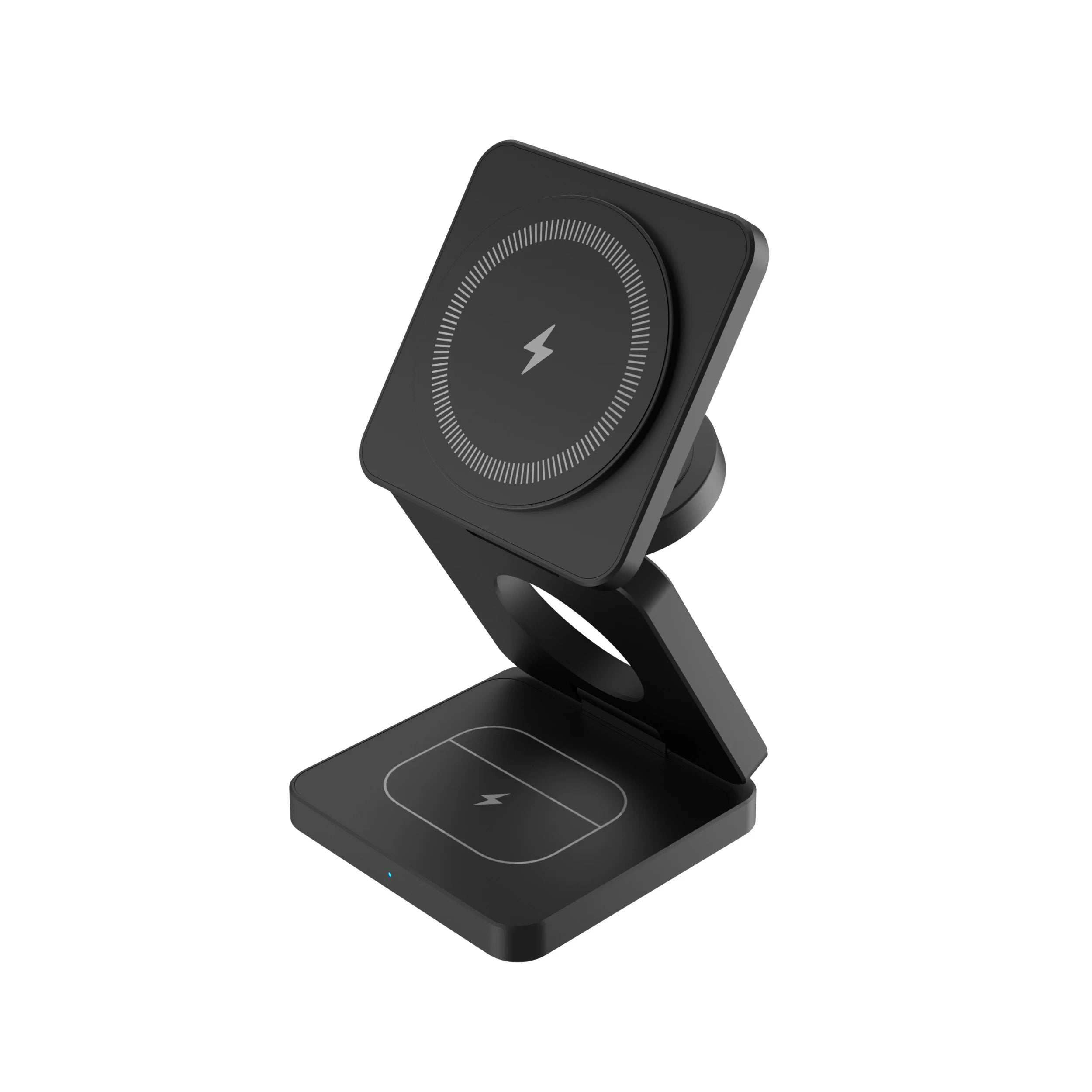 3 in 1 Wireless Charger Qi2 15W For iPhone 16 15 14 13 12 Fast Charging Station For Apple Watch 9 8 7 6 5 for Airpods pro stand