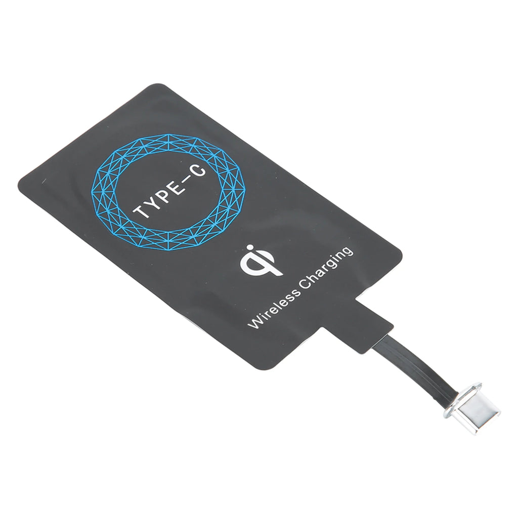 2PCS Type C  Wireless Charger Self Adhesive Sticker Charging Receiver for Mobile Phone
