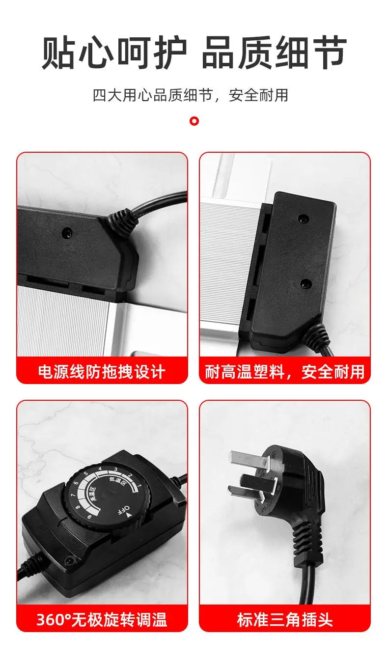 Temperature Controlled Electric Heating Plate Heating Plate Buffet Furnace Heating Plate Adjustable Constant Temperature