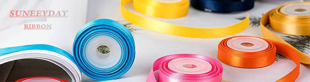 10 Meters Grosgrain Ribbon Solid Fabric for Gift Wrapping Wedding Bows Decoration Hair Sewing Supplies DIY Crafts Accessories