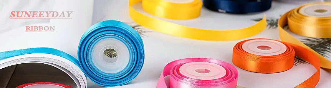 10 Meters Grosgrain Ribbon Solid Fabric for Gift Wrapping Wedding Bows Decoration Hair Sewing Supplies DIY Crafts Accessories