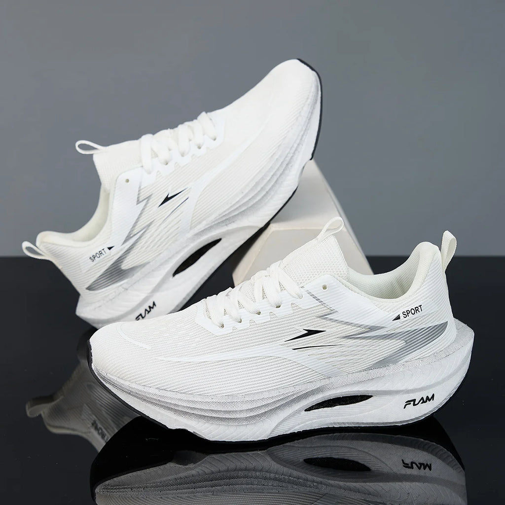 Men Sports Running Shoes Casual Marathon Breathable Lightweight Women's