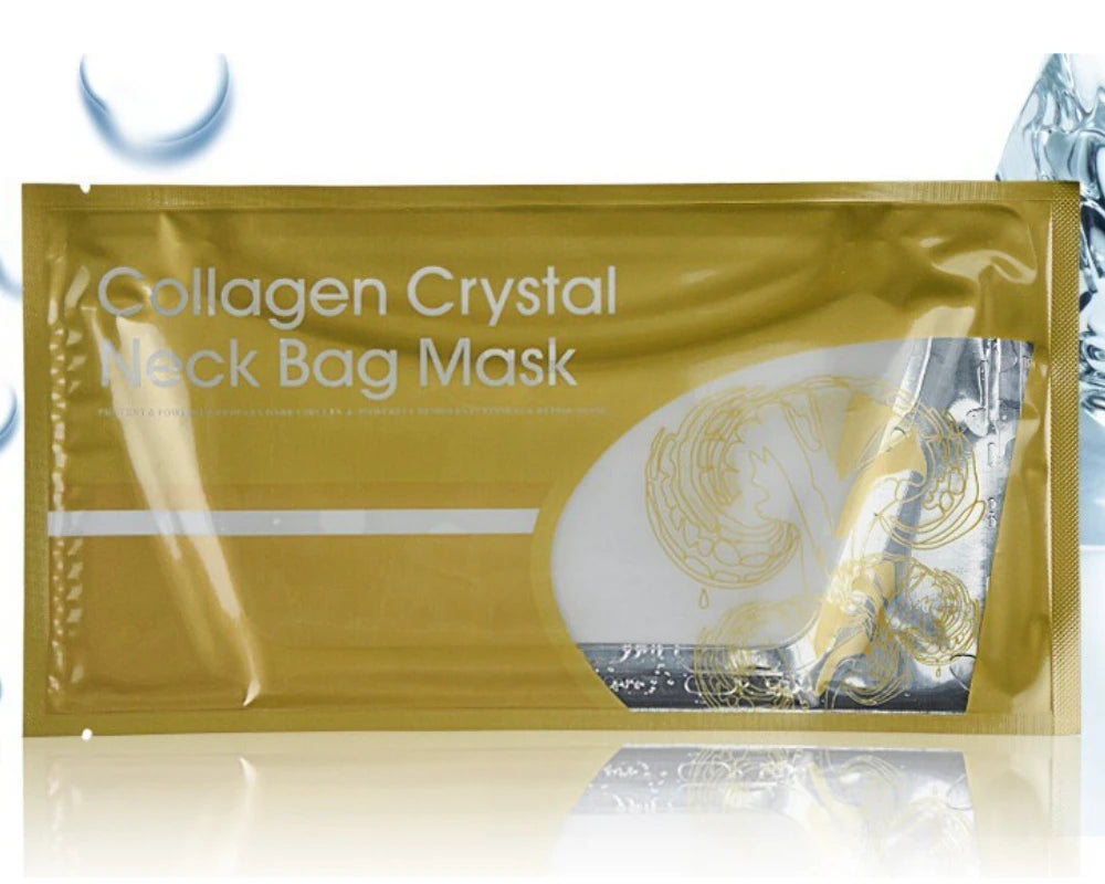 Collagen Crystal Anti Wrinkle Anti Aging Neck Mask Skin Whitening Nourishing Tighten Neck Mask Lift Mask Skin Care