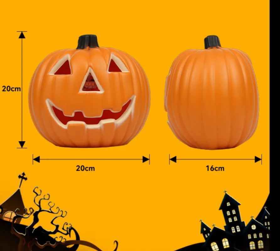 Halloween Horror LED Pumpkin Lantern Scene Layout - Interior Garden Courtyard Haunted House Decoration Home Decor