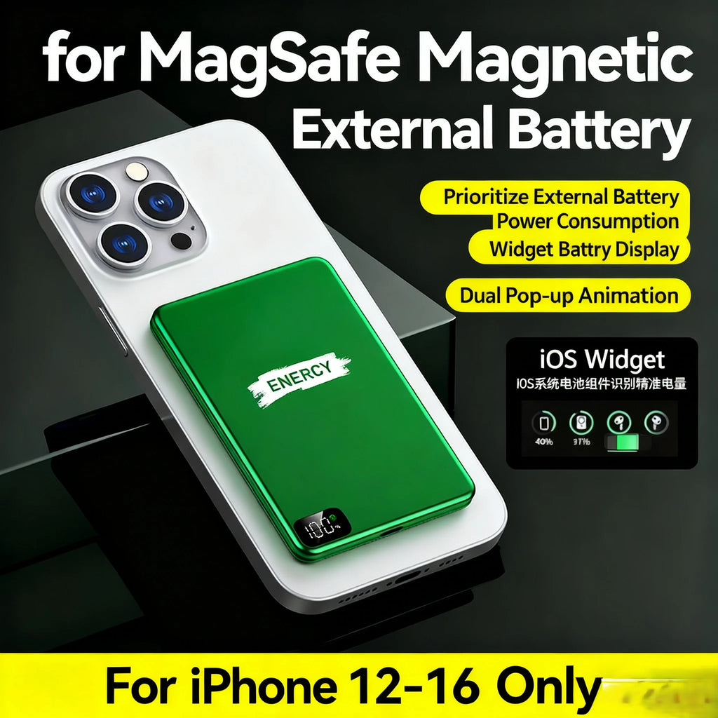 Original alloy Qi2 Powerbank for magsafe external auxiliary battery magnetic Power banks wireless charger for iPhone Airpods Pro