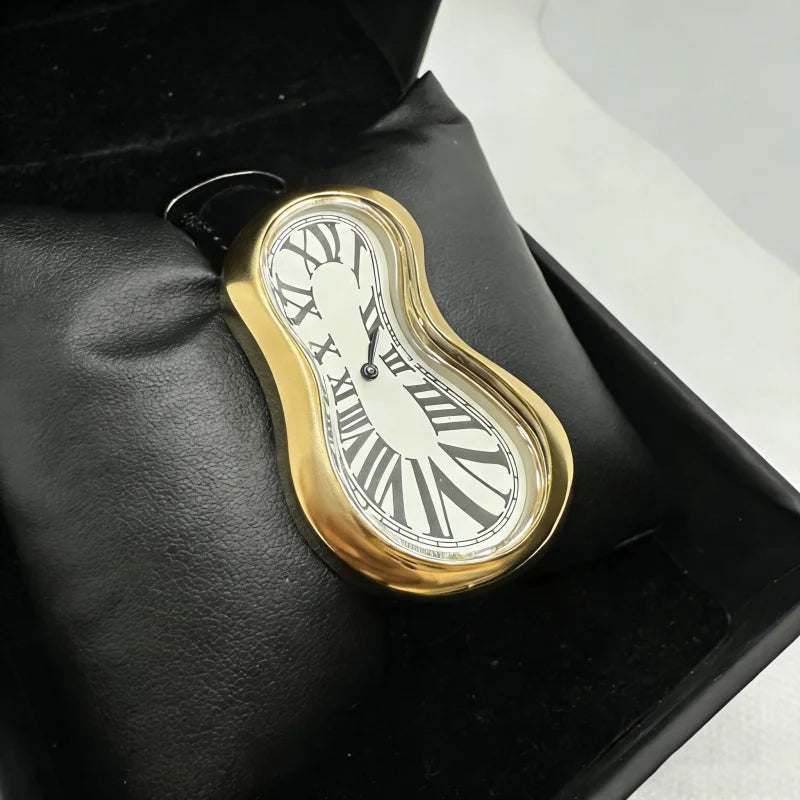 Melting Clock Surrealist Art Watch