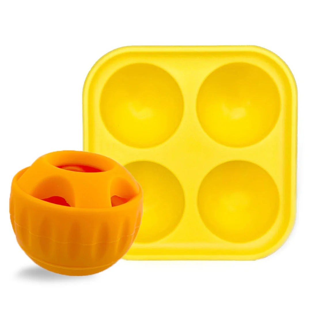 Pupsicle & Treat Tray Long-Lasting Interactive Dog Ball Toy Silicone Dog Treat Mold Keep Your Pup Busy BPA Free Easy Clean Toys