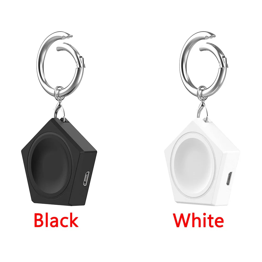 Portable Charger for Samsung Galaxy Ultra 2025/Watch 8/ 7/6 Classic/5/5 Pro/Active 2/Watch4/3 Magnetic Keychain Wireless Charger