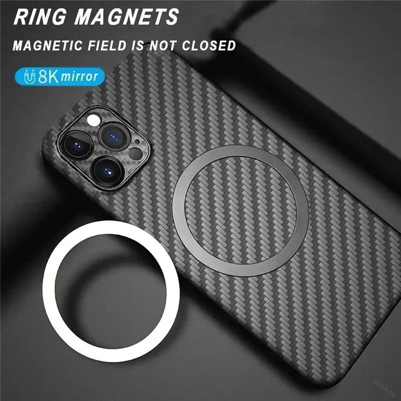 VIKEFON Magnetic Metal Plate Sticker Rings For Wireless Charger Magnet Car Mobile Phone Holder Iron Sheet For iPhone 16 15 14 13