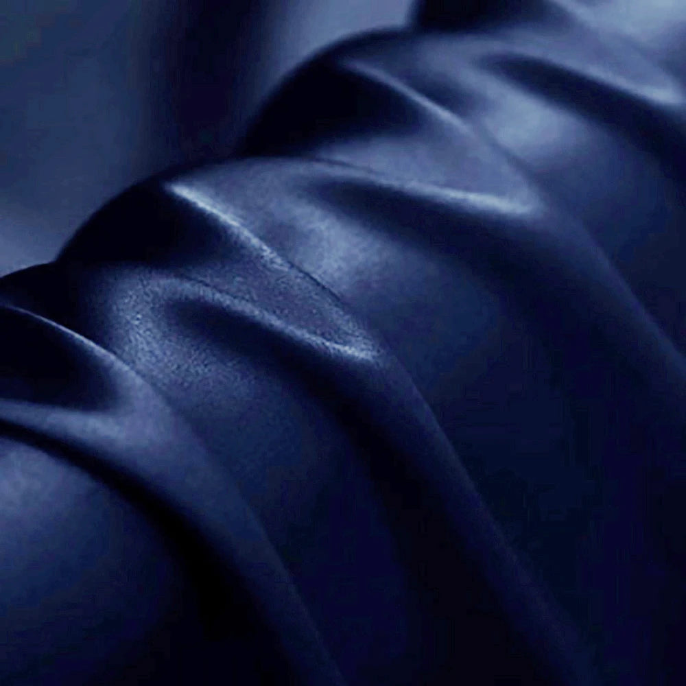 CISULI Pure Silk Stretch Satin Fabric,16momme,Width 140cm,Silk Lycra,Shirt and Dress Cloth Material