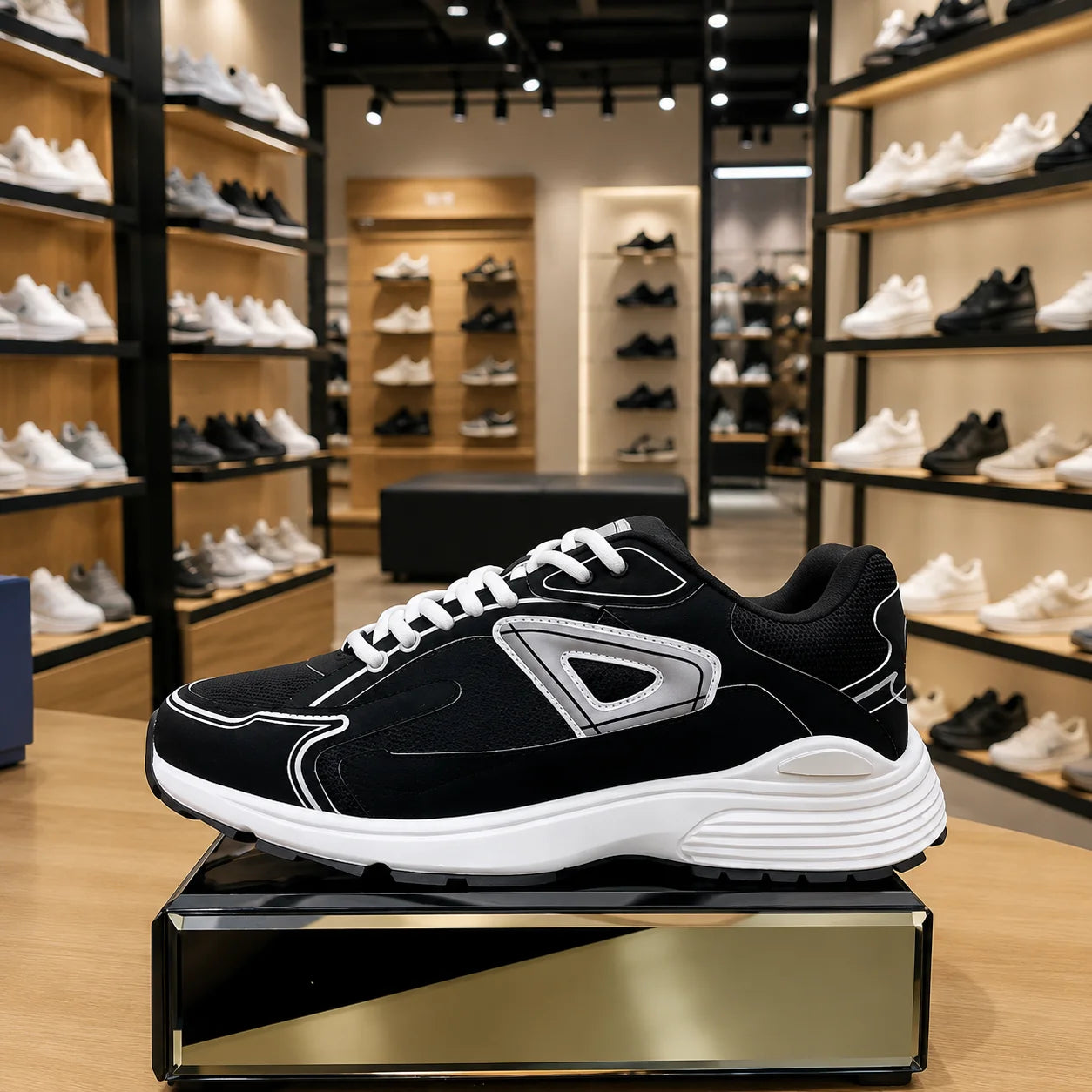 2026 Fashionable Men Shoes B30 Comfortable Women Mesh Lace Up Round Running Shoe Design For Daily Casual Sports Shoes