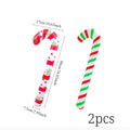 2PCS Inflatable Christmas Candy Cane Stick Balloons Merry  Decorations For Home Xmas Navidad Natal Gifts New Year