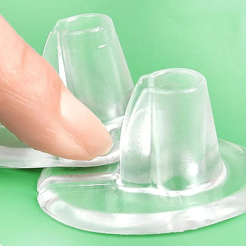 Gel Toe Post Cushion Pads for Flip Flops Anti-Slip Anti-Chafing Toe Separators Guards Foot Protectors for Women Men