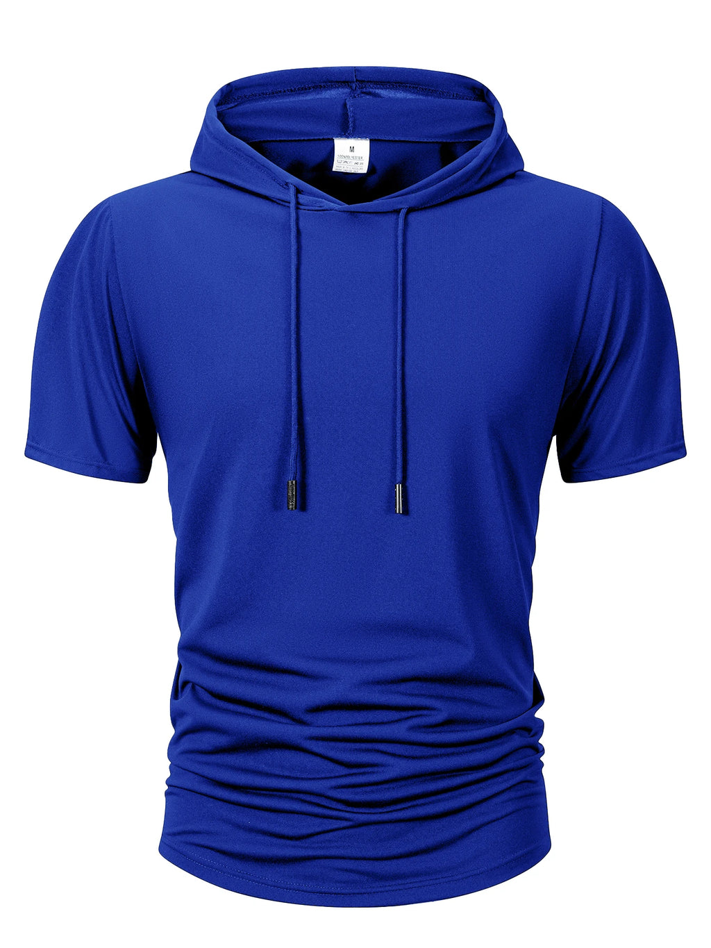 Summer Men's Hooded Sweatwear Casual Short Sleeve Loose T-Shirt
