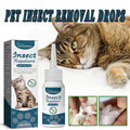 Pet Fleas Killer Drops Lice Mite Removal  Insect Repellent for Cats and Dogs, Skin Cleaning in Vitro Pet Anti Tick Drops Agent