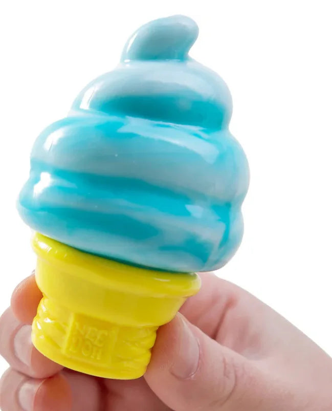 Ice Cream Shaped Decompression  Needoh Nice Cream Cone Surprise Stress Relief Squeeze Party Gifts Ornaments