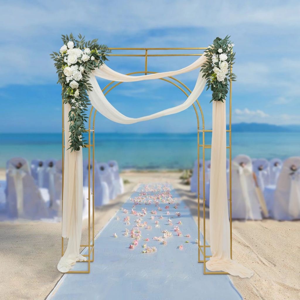 180*250cm Wedding Arch Backdrop Stand Decor Backdrop Stand Ceremony
