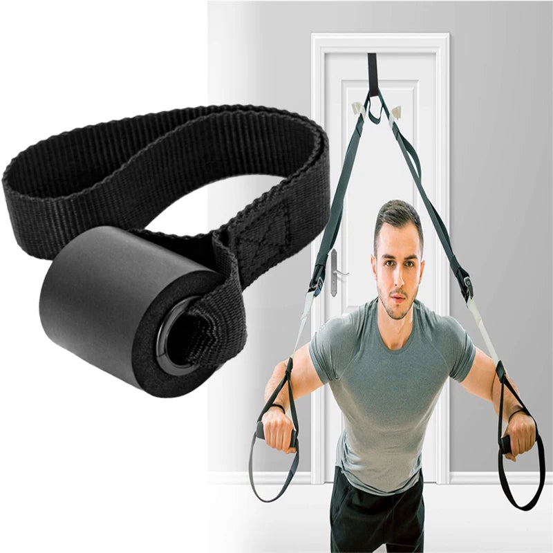 1/2pcs Elastic Resistance Door Anchor Holder Bands Tube Doorway