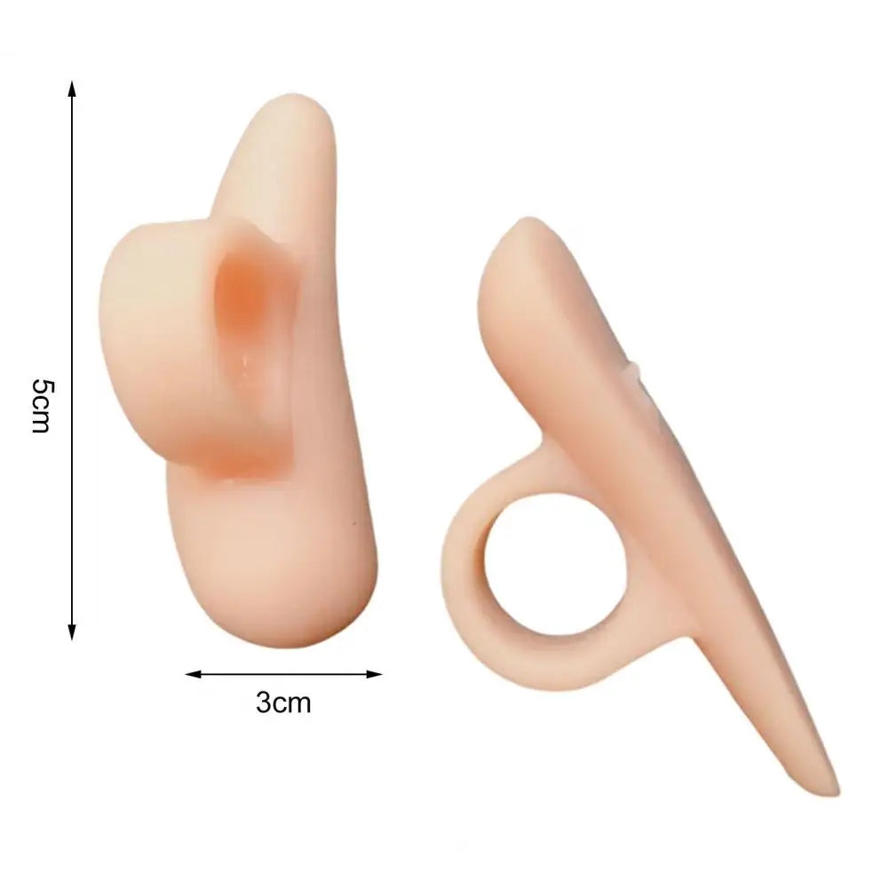 Toe Corrector Single Hole Claw Fix Firmly Silicone Thumb Finger Correction Straightener Foot Care Toe Yoga