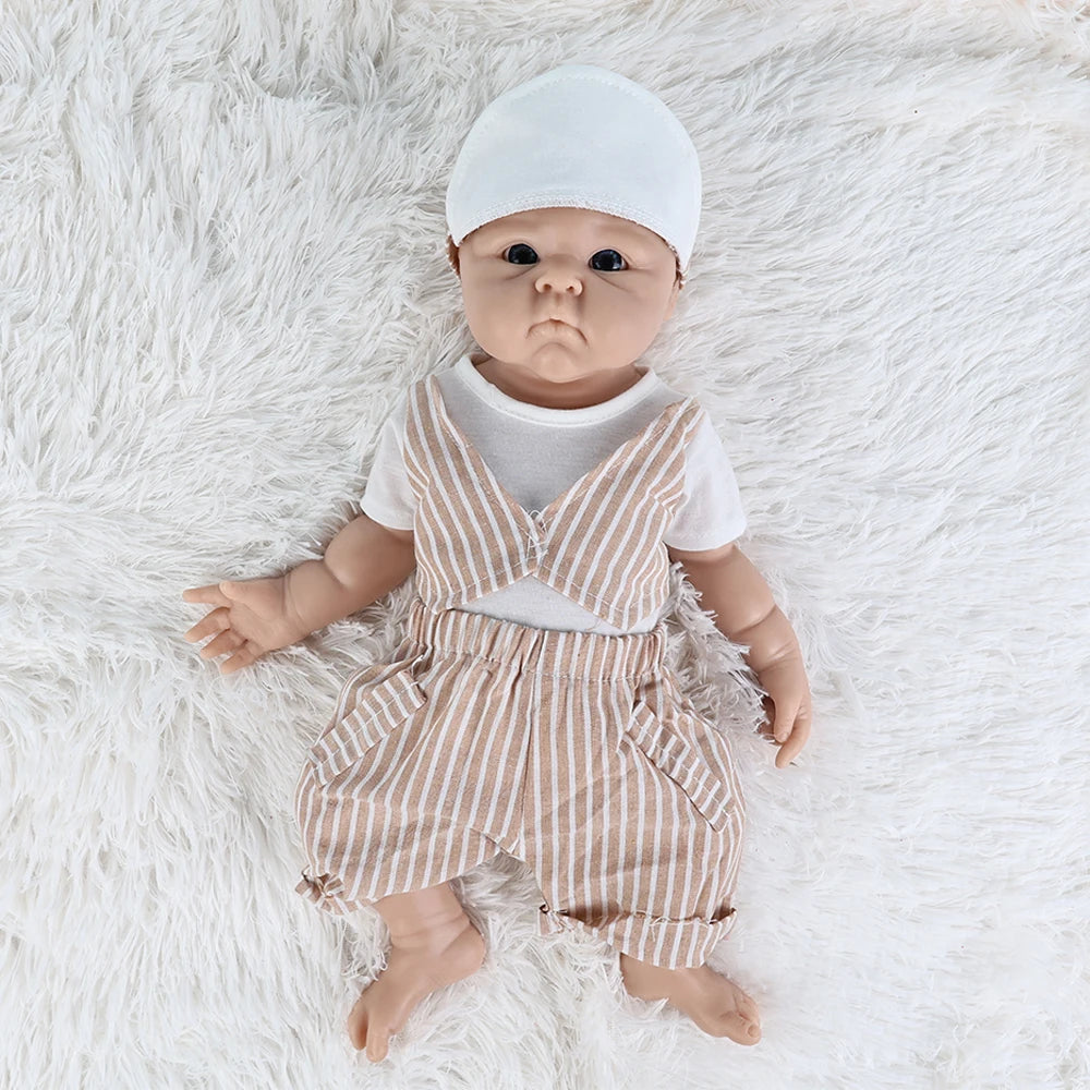 IVITA WB1525 47cm 3298g Silicone Reborn Baby Doll Realistic