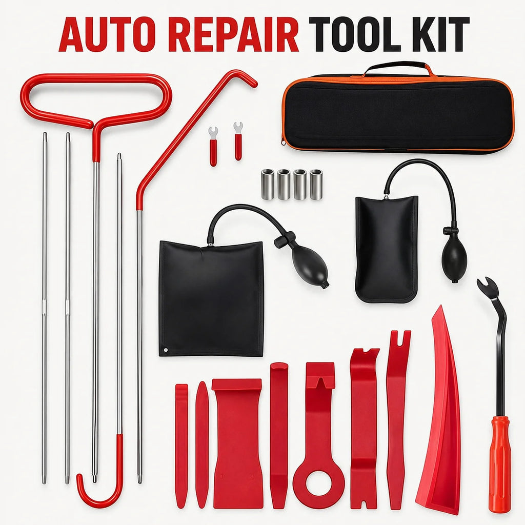 Car Door Inflatable Air Pump Tool Kit