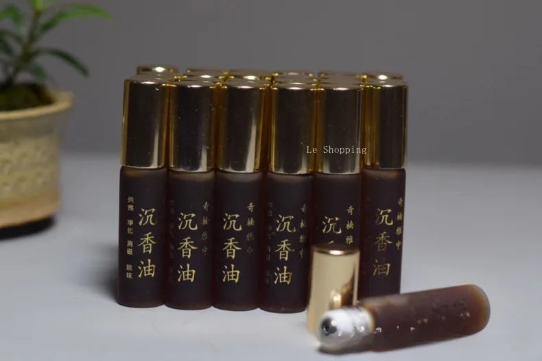 10g Natural Agarwood Essential Oil Ball/Straw Type Kalimantan incense Essential Oil Home Indoor Buddha Beads Car Lasting Aromat