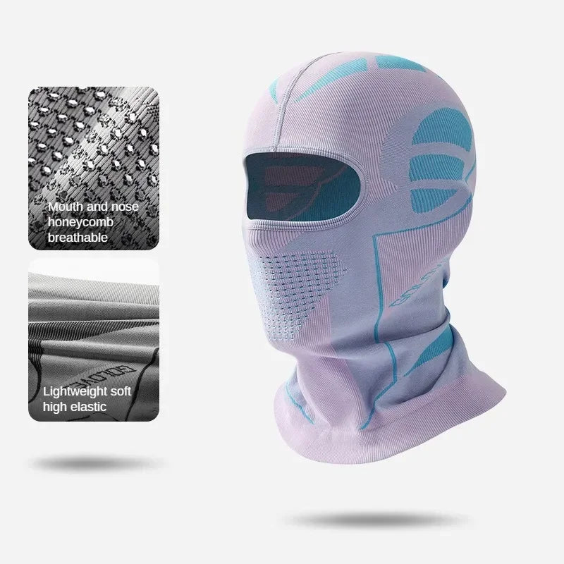 Men Women Cold-proof Thermal Scarf Winter Ski Hat Balaclava