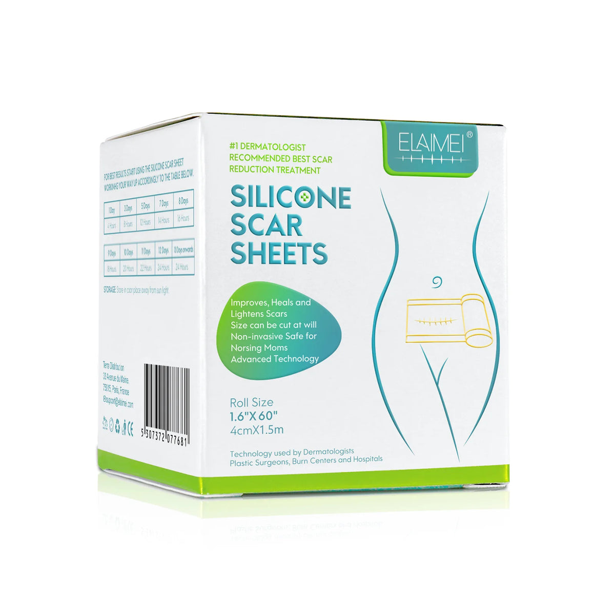 Self-Adhesive Silicone Scar Sheets