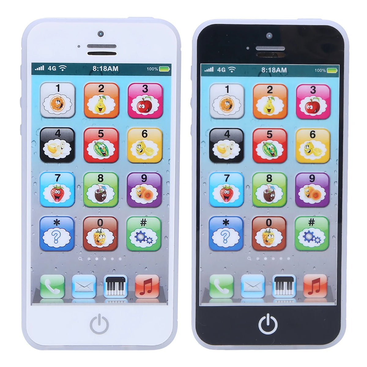 Baby English Learning Machine Music Light Mobile Phone Early