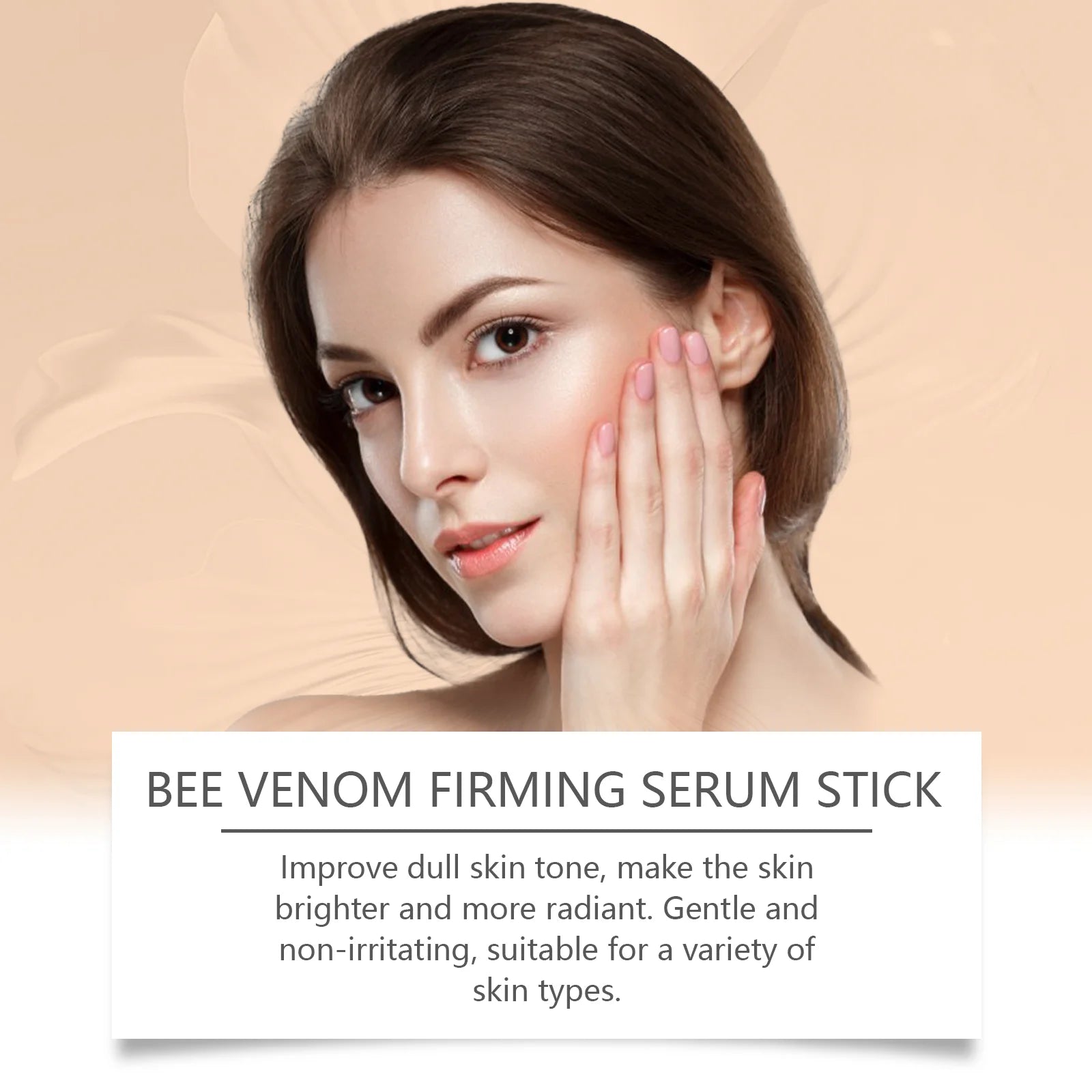 HOYGI Bee Venom Firming Cream Moisturizing Sagging Improvement Reduce Fine Lines Damaged Skin Repair Facial Skin Care Essence