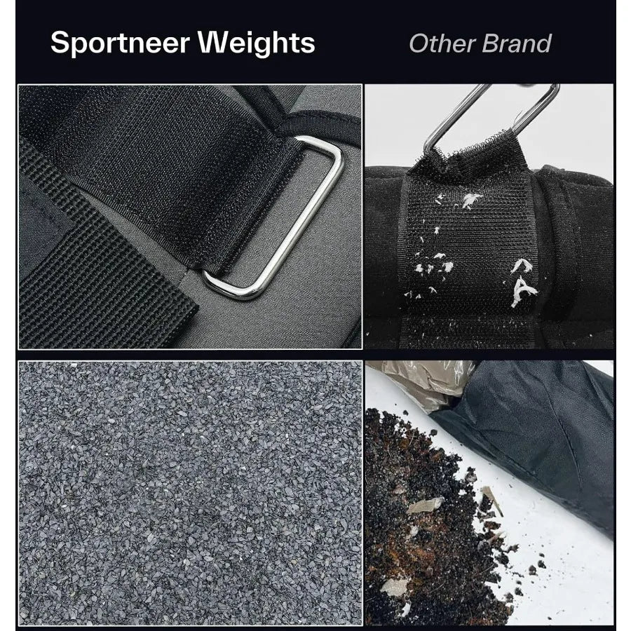 Adjustable Ankle Weights 1 Pair 2 4 6 8