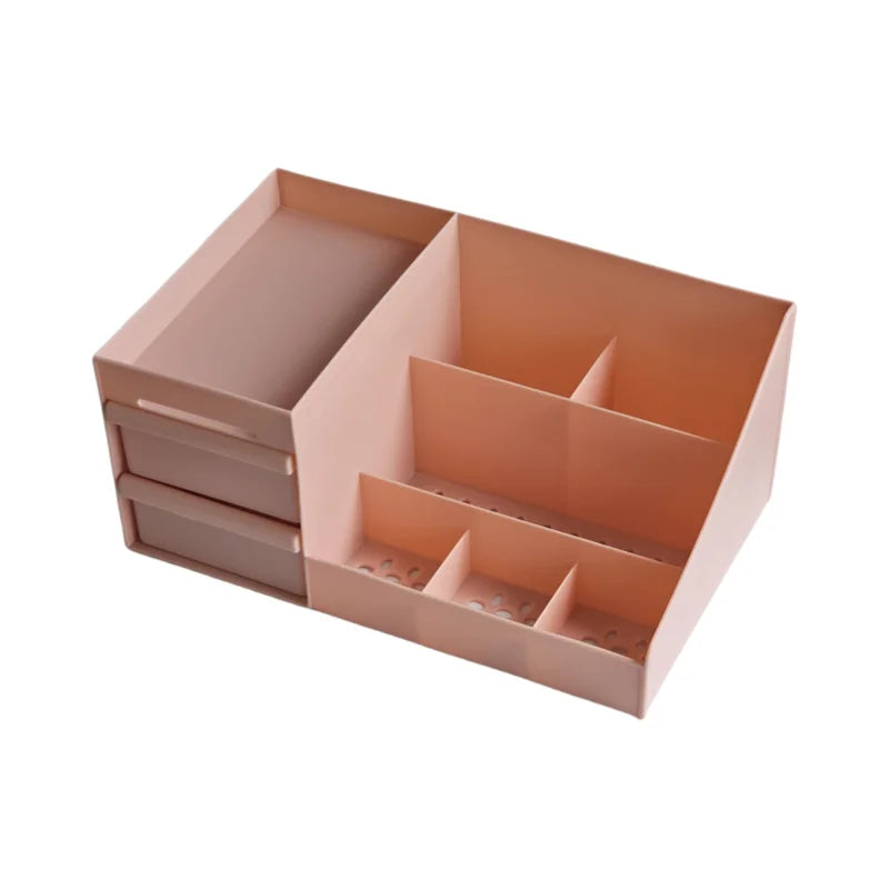 Desktop drawer style cosmetic storage box dressing table shelf file storage box