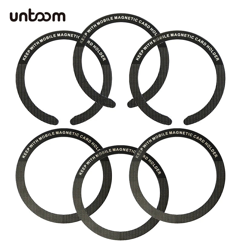 Universal Metal Ring Sticker for MagSafe Wireless Charger Magnetic Metal Plate for Magnet Car Phone Holder Iron Sheet for iPhone