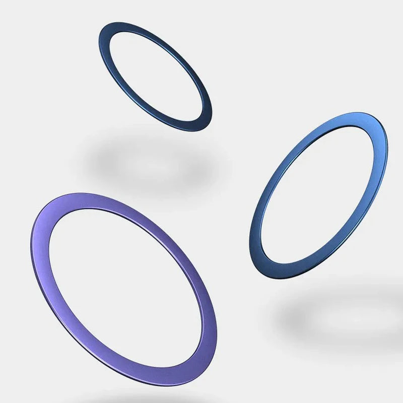 Universal Metal Plate Ring for Magsafe Magnetic Sticker Support Wireless Charger Mobile Phone Sheet for Magnet Car Holder