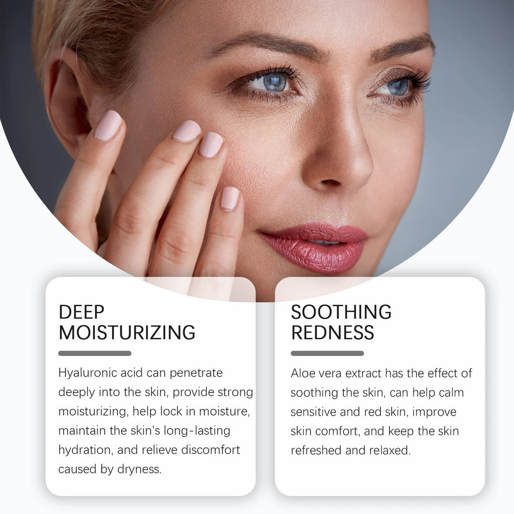 345 Relief Cream Reduce Redness Soothing Care Face Lifting Brightening Even Skin Tone Beauty Moisturizing Smooth Cream 50g
