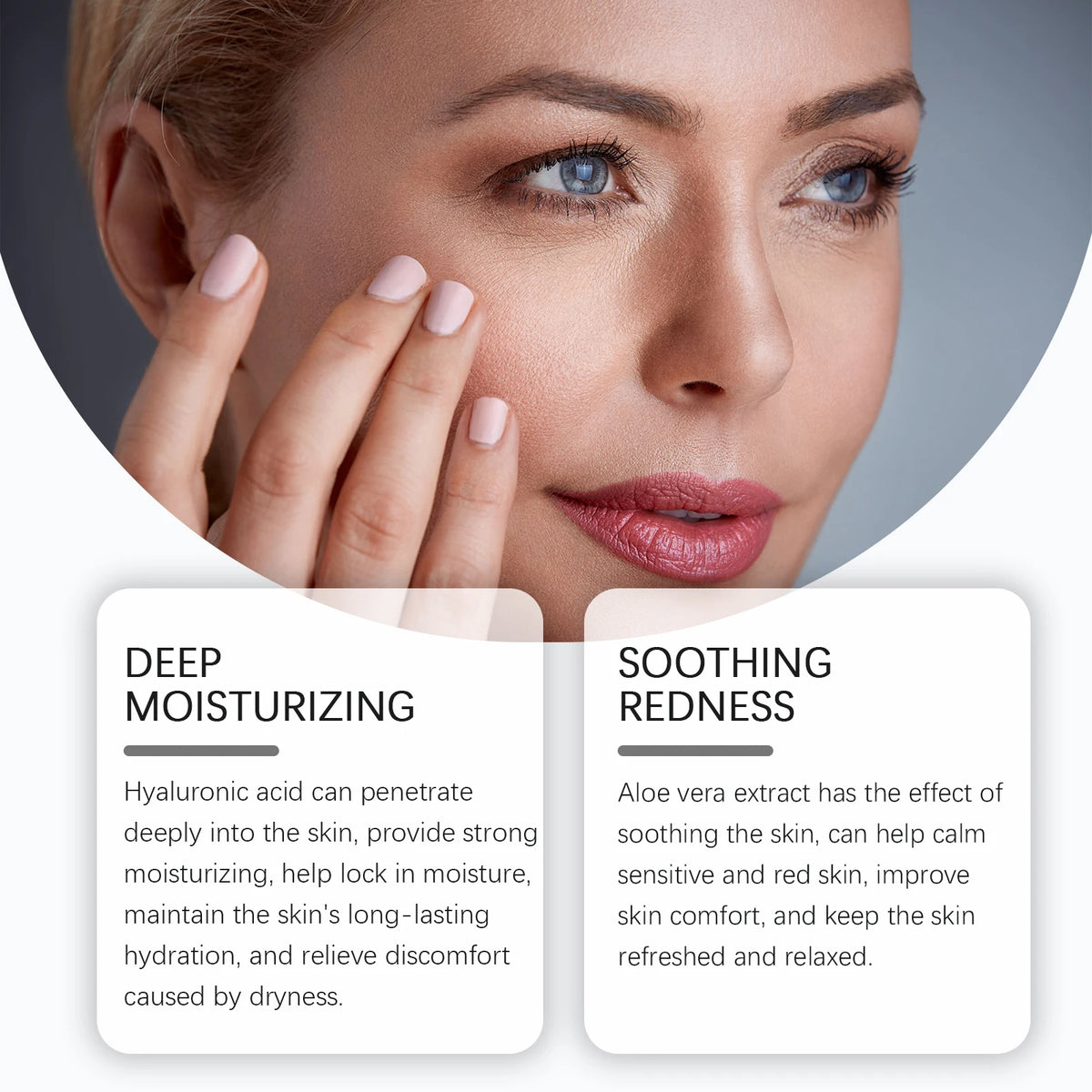 345 Relief Cream Reduce Redness Soothing Care Face Lifting Brightening Even Skin Tone Beauty Moisturizing Smooth Cream 50g