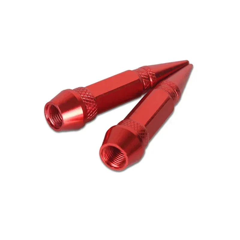 Car Universal NEW 4pcs Bullet Head Screws Valve Caps