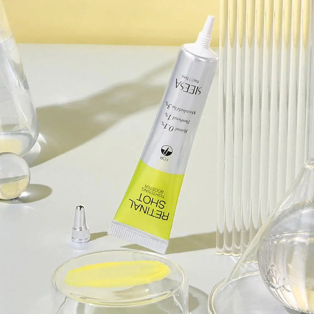 Retinal Shot 0.1% Face Booster Eye Cream Nano Retinal Tightening Serum for Wrinkles & Pores, Anti-Aging Skin Care 15ml