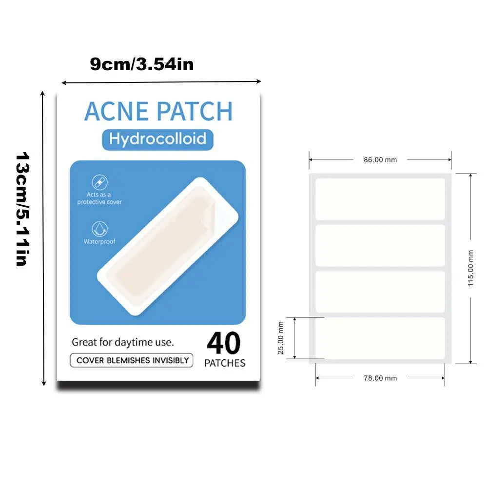 Acne Pimple Patch Invisible Waterproof Absorb Pus Acne Pimple Remover Tool Acne Cleaner Korean Skin Care Product