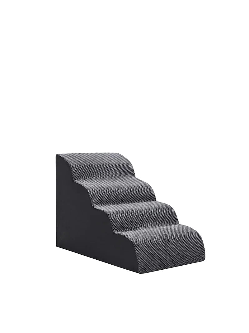 Pet Stairs, Steps, Small Dogs Getting Up and Down, Bed Ladder, Bedside Ladder, Removable and Washable Sponge Slope Ladder