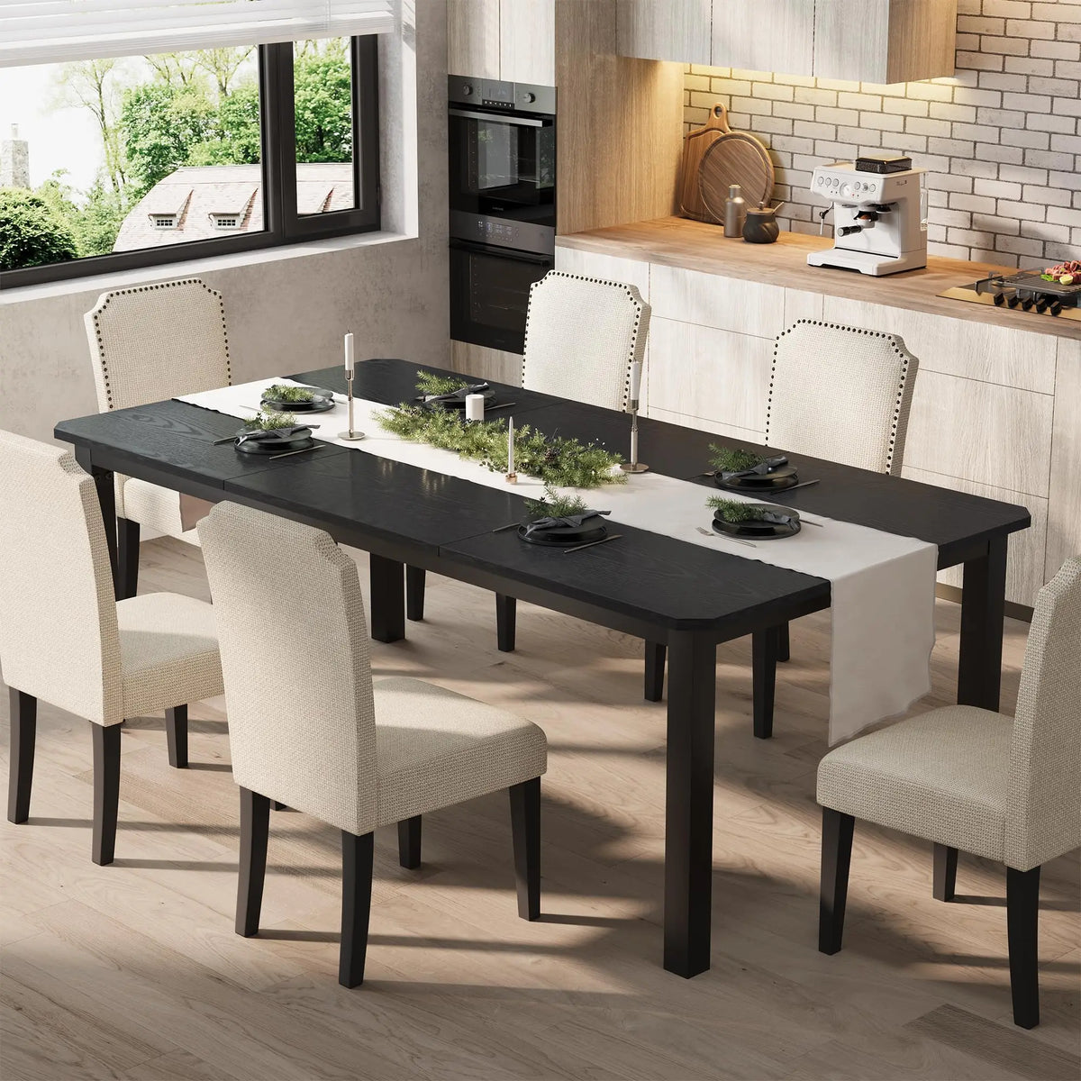 Industrial Dining Table For 4-10