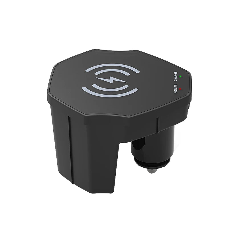 Wireless Charger For Audi A6 A7 S6 S7 C8  2019-2023 Cigarette Lighter Car Charger 15W Car Mobile Phone QI Fast Charging